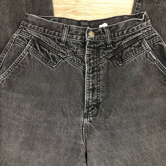 Rocky Mountain Denim - Rocky Mountain black vintage high waisted mom jean